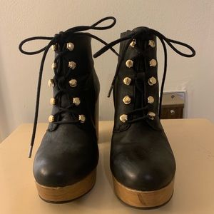 Steve Madden Rafaella Lace-up Bootie - Size 9